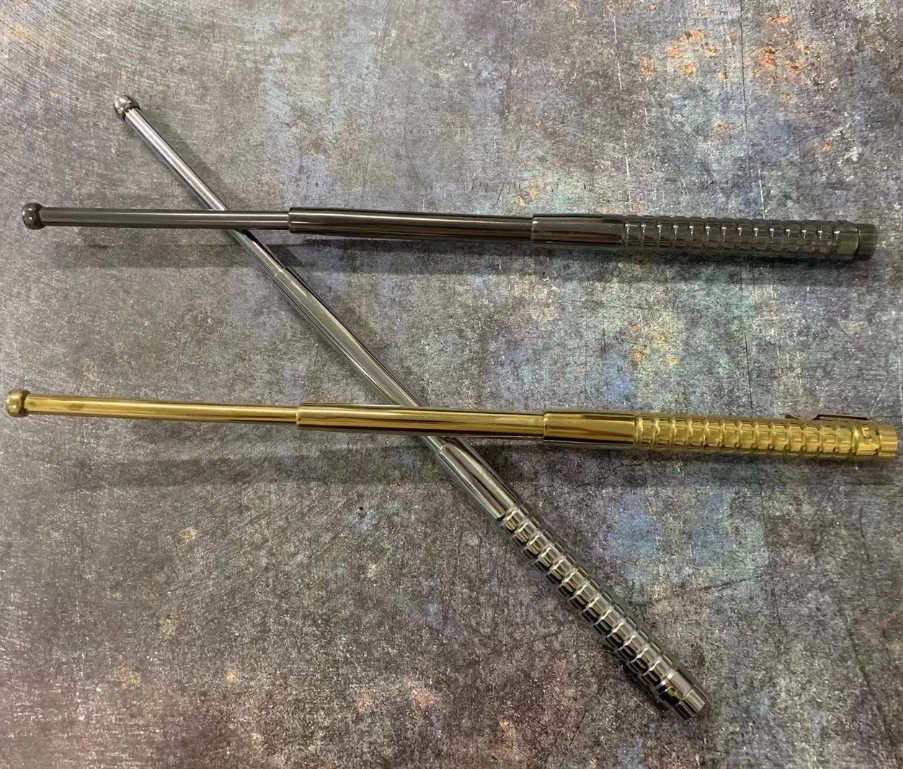 18 Inches Titanium Alloy Expandable Baton for Instant Defense