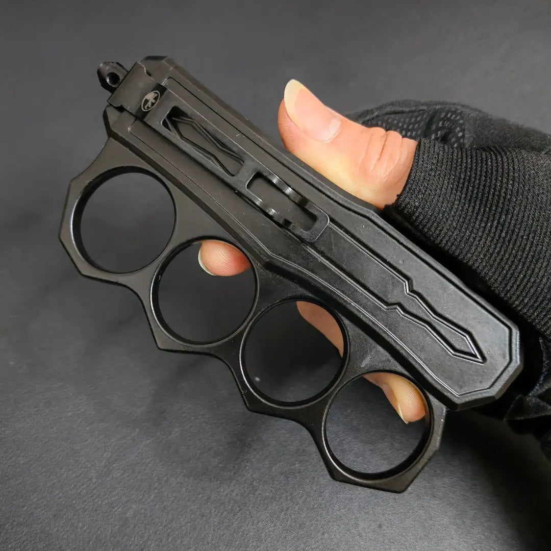 Boxing zinc alloy OTF knife