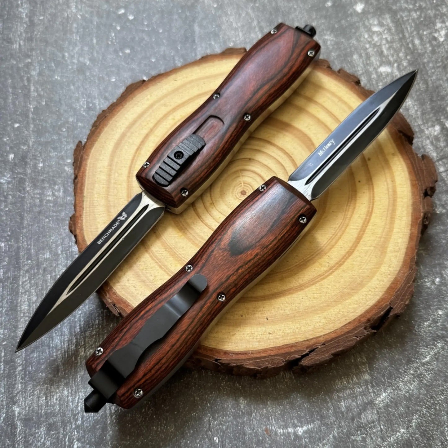 Caimu OTF Hunting Tactical Automatic Knife