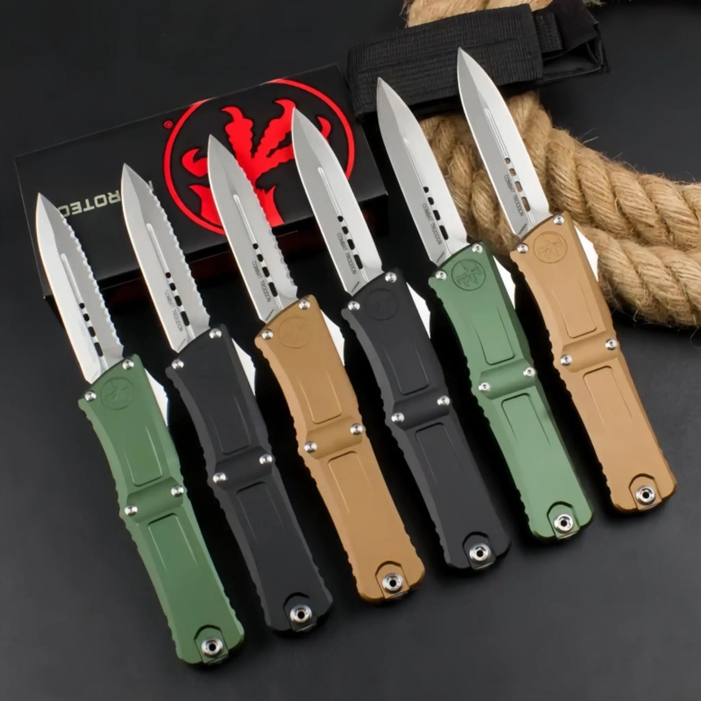 Micro-Tech Combat Troodon OTF Knife