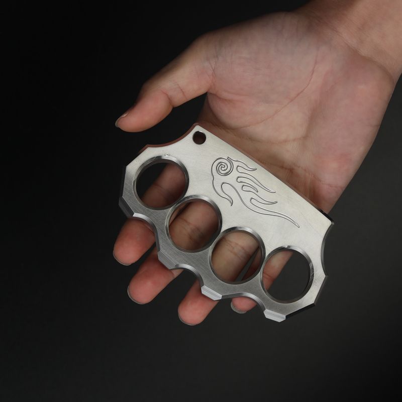 Solid 304 steel knuckle duster 8