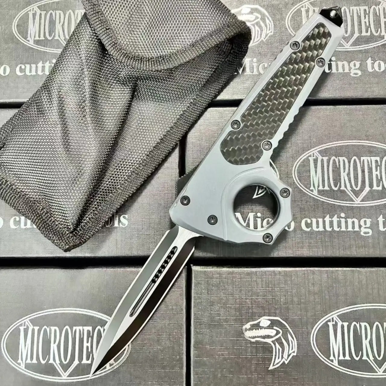 Micro-Tech Troodon Ring OTF Knife