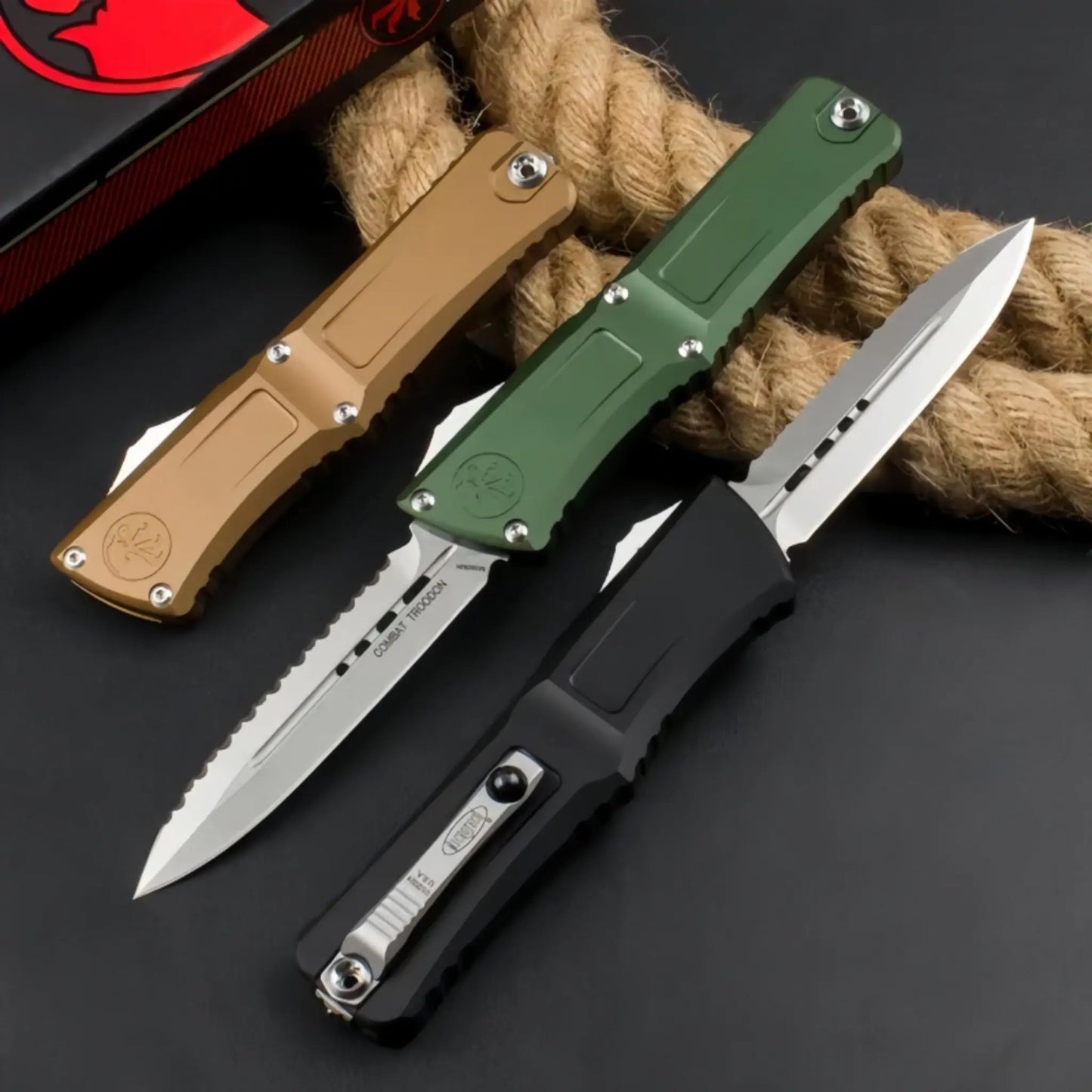 Micro-Tech Combat Troodon OTF Knife