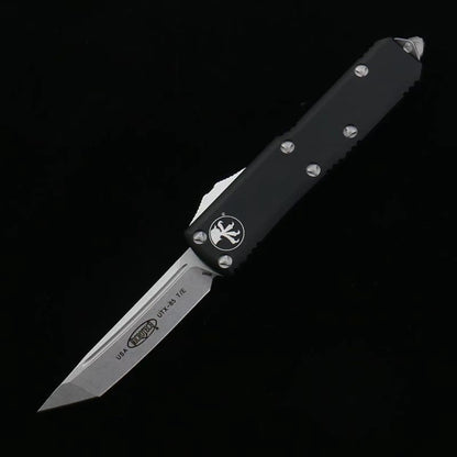 Microtech Black Handle UXT85 OTF Knife